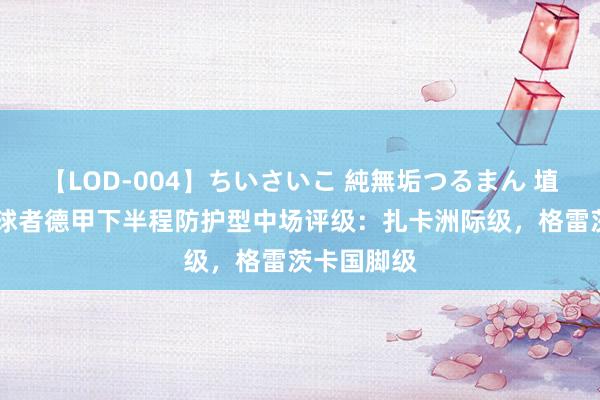 【LOD-004】ちいさいこ 純無垢つるまん 埴生みこ 踢球者德甲下半程防护型中场评级：扎卡洲际级，格雷茨卡国脚级